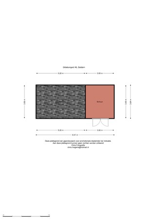 Floorplan - Gildebongerd 46, 7038 DG Zeddam